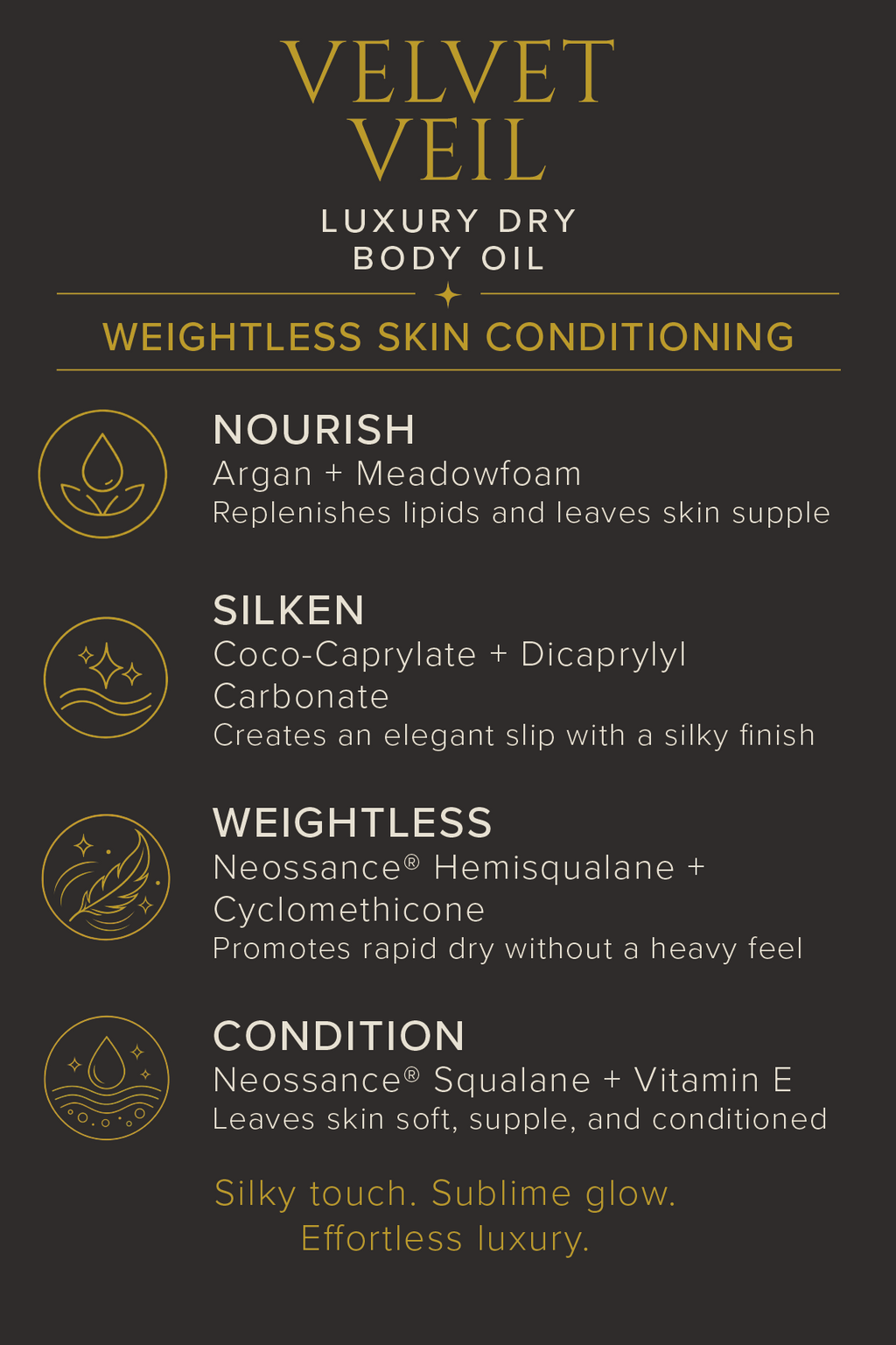 VELVET VEIL - Dry Body Oil
