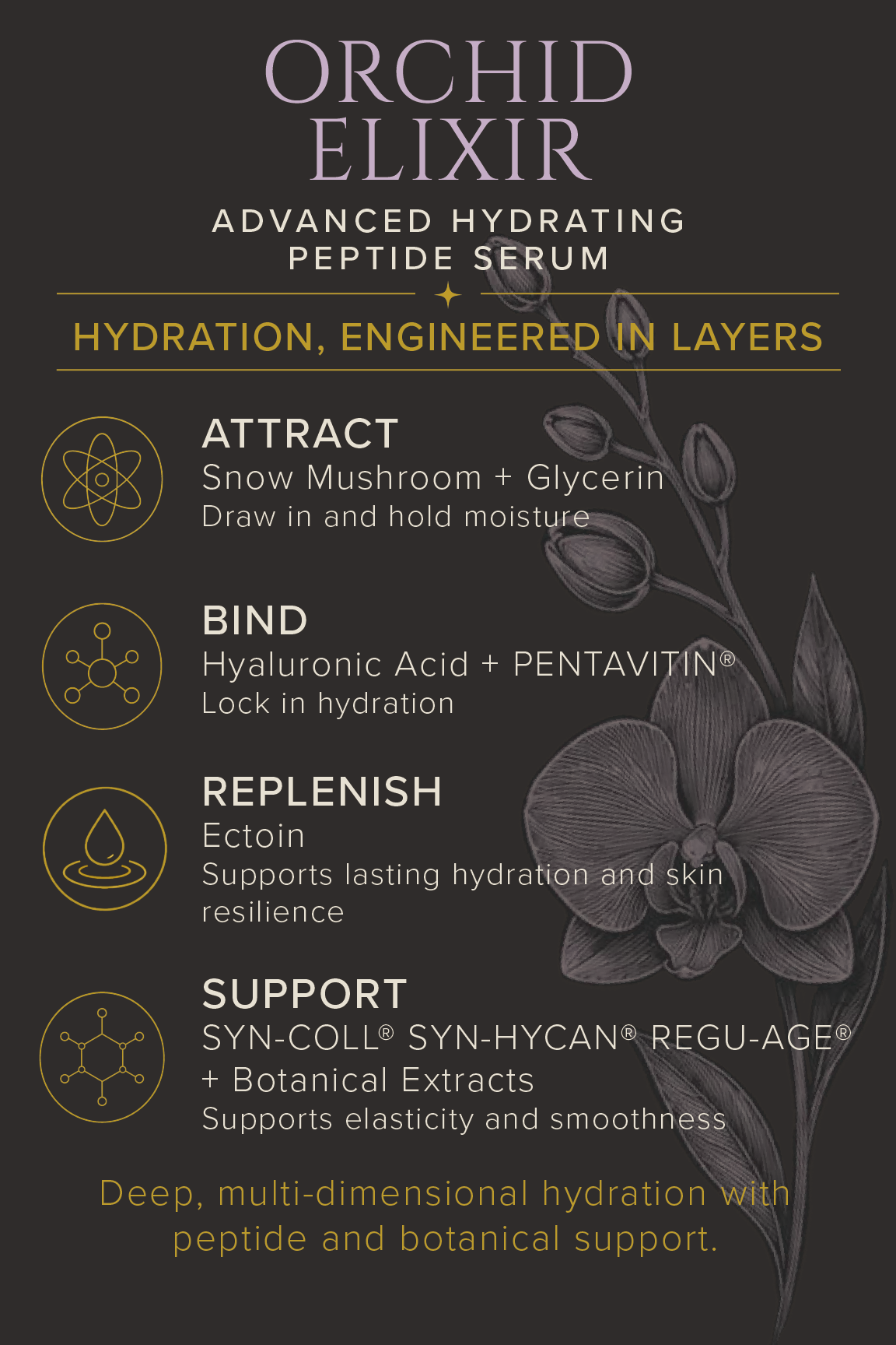 ORCHID ELIXIR - Hydrating Peptide Serum